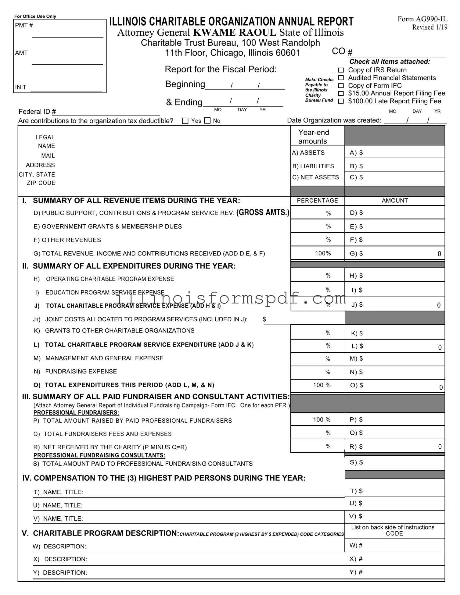 Get Illinois Ag990 Form