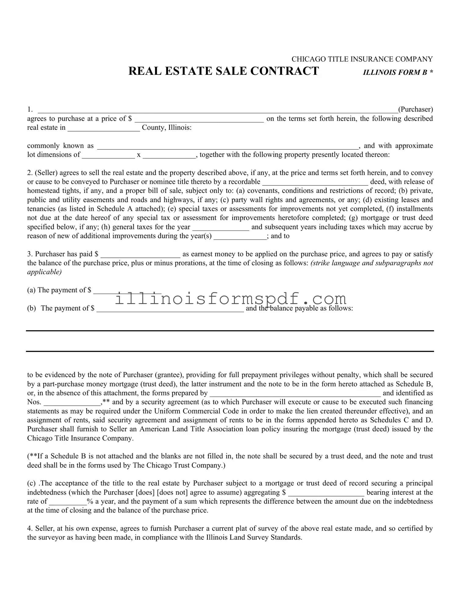 Get Illinois Realtor Contract Form