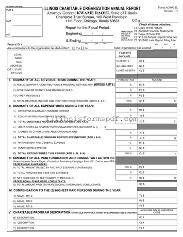 Get Illinois Ag990 Form