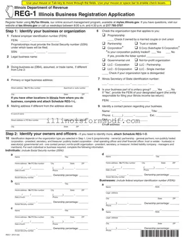 Get Illinois Reg 1 Form